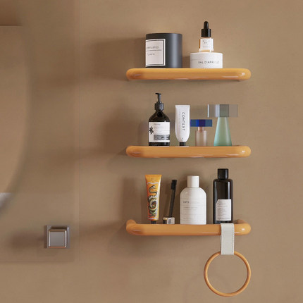 边集EDITOR koosim糖果色不锈钢置物架浴室卫生间上墙收纳壁挂式