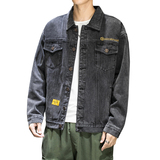 20主推M-5XL大码牛仔外套男韩版宽松刺绣潮牌ins夹克905-J102，男装夹克，星座905