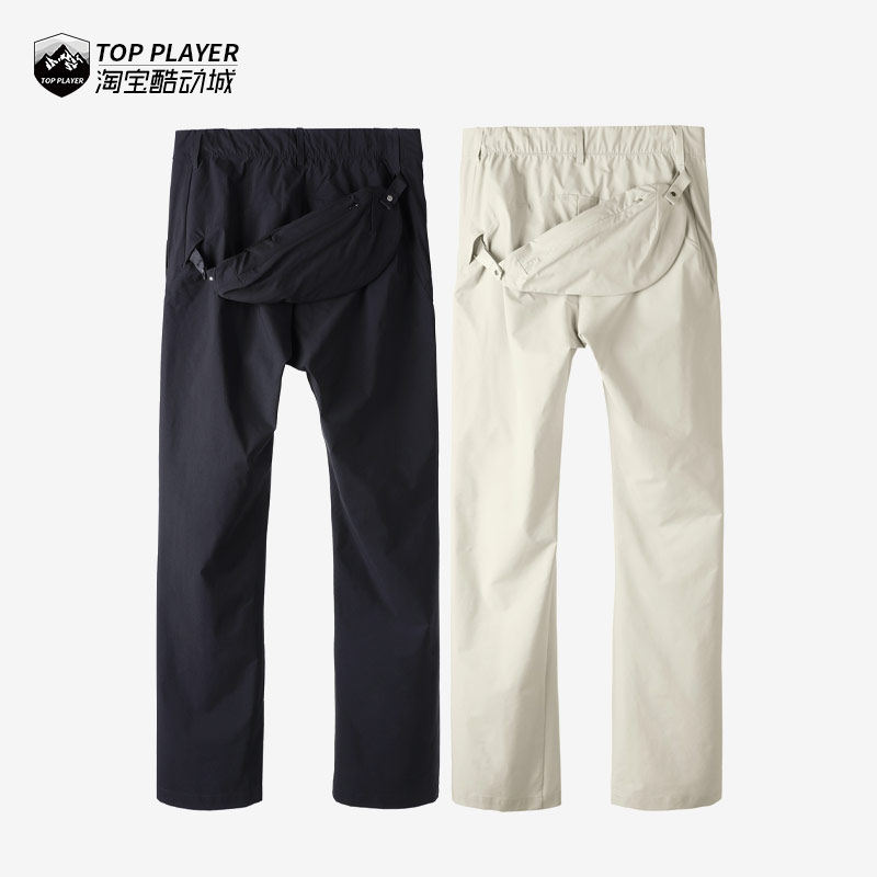 POST ARCHIVE FACTION PAF 6.0 Pants可拆卸腰包不对称拉链长裤