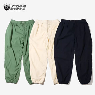 休闲裤 Pants机能防水宽松褶皱休闲运动锥形束脚裤 Track NANAMICA
