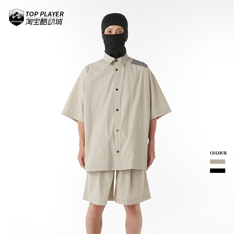 现货N.HOOLYWOOD TPES HALF SLEEVE SHIRT军事线日产半袖衬衫25SS