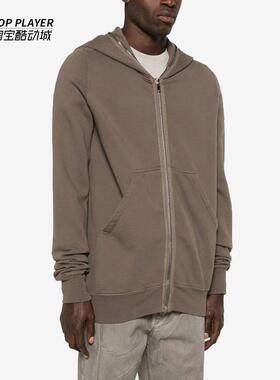 RICK OWENS DRKSHDW Gimp Hoodie Dust 连帽长袖拉链卫衣