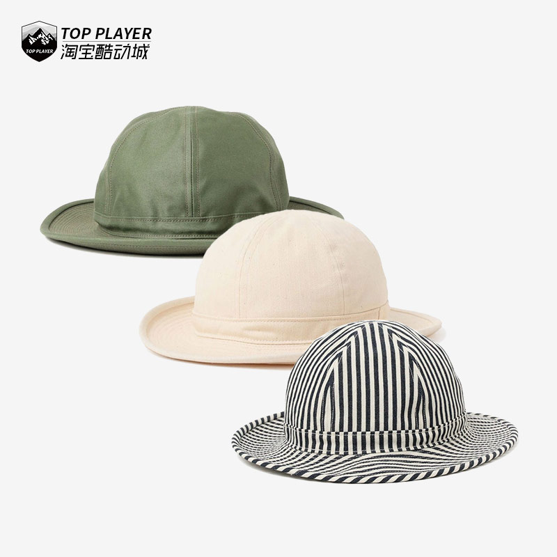 BEAMS PLUS MIL HAT 日系宽檐车线圆顶遮阳防晒渔夫帽