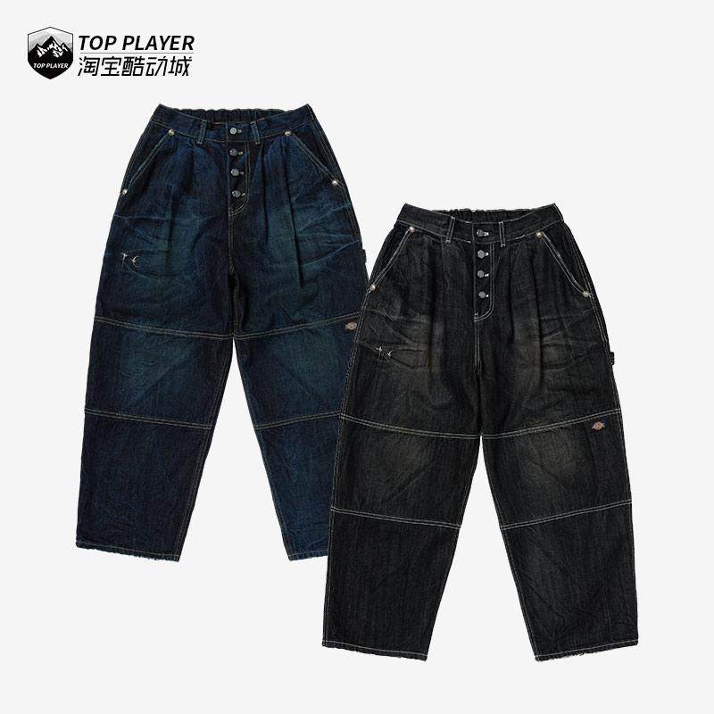 THUGCLUBxDickies牛仔水洗长裤