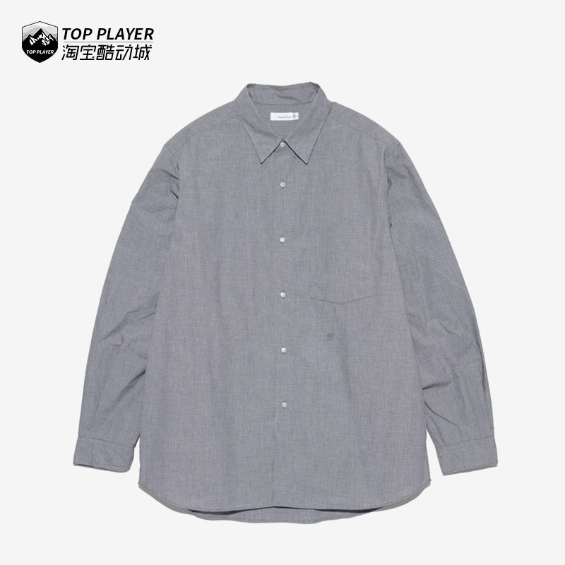 NANAMICA Regular Collar Wind Shirt 24SS 日产宽松长袖衬衫