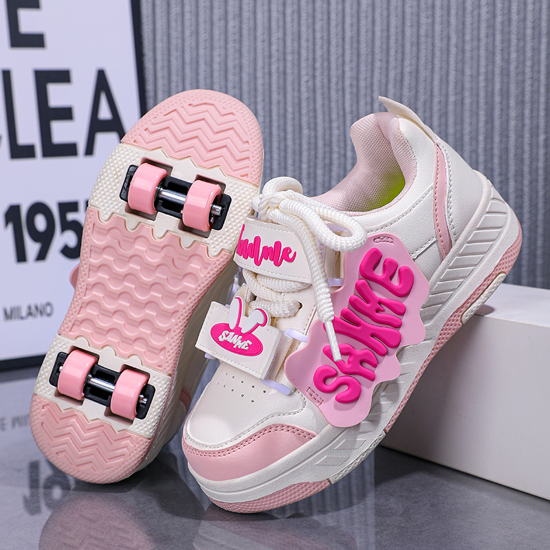 女童暴走鞋2025新款可拆卸轮滑鞋