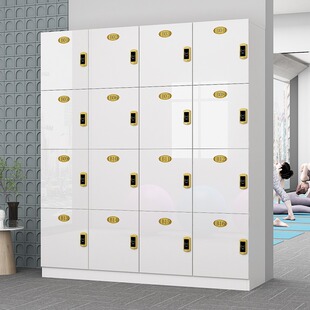 更衣柜员工柜密码 锁四门六门瑜伽馆存包柜带锁定制洗浴中心储物柜