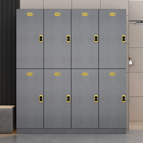 木质员工更衣柜理发店瑜伽馆储物