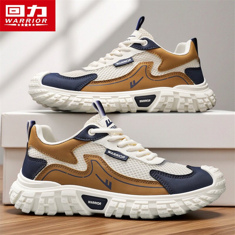 回力男鞋春夏厚底舒适网面涉水沙滩鞋透气轻便百搭男士运动休闲鞋