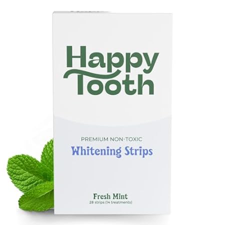 Natural Teeth Whitening Kit - Strips for Sensitive Teeth