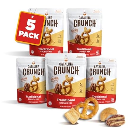 Catalina Crunch Traditional Mix， Healthy Snacks for Kids