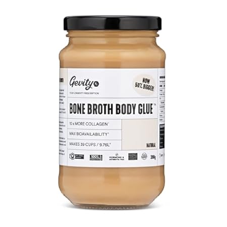 Gevity Rx Bone Broth Body Glue ?- NATURAL (unflavoured) -