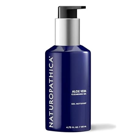 Naturopathica Aloe Vera Cleansing Gel， Facial Cleanser wi