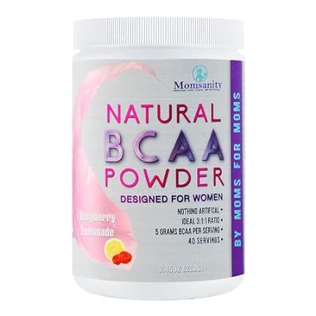 BCAA Powder Preworkout for Women - Naturally Sweetened wi