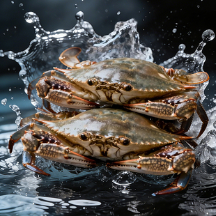 南苑梭子蟹特大野生舟山大螃蟹新鲜冷冻肉蟹海鲜水产飞蟹礼盒