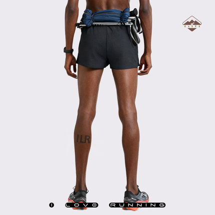 ILoveRunning ILR爱跑新品男精英跑步越野跑腰包短裤登山杖皮肤衣