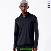 上衣外套 立领长袖 爱跑精选男四季 户外运动健身徒步跑步半拉链修身