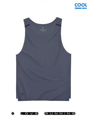 ILoveRunning ILR爱跑新品COOLMAX男运动跑步慢跑马拉松超轻背心