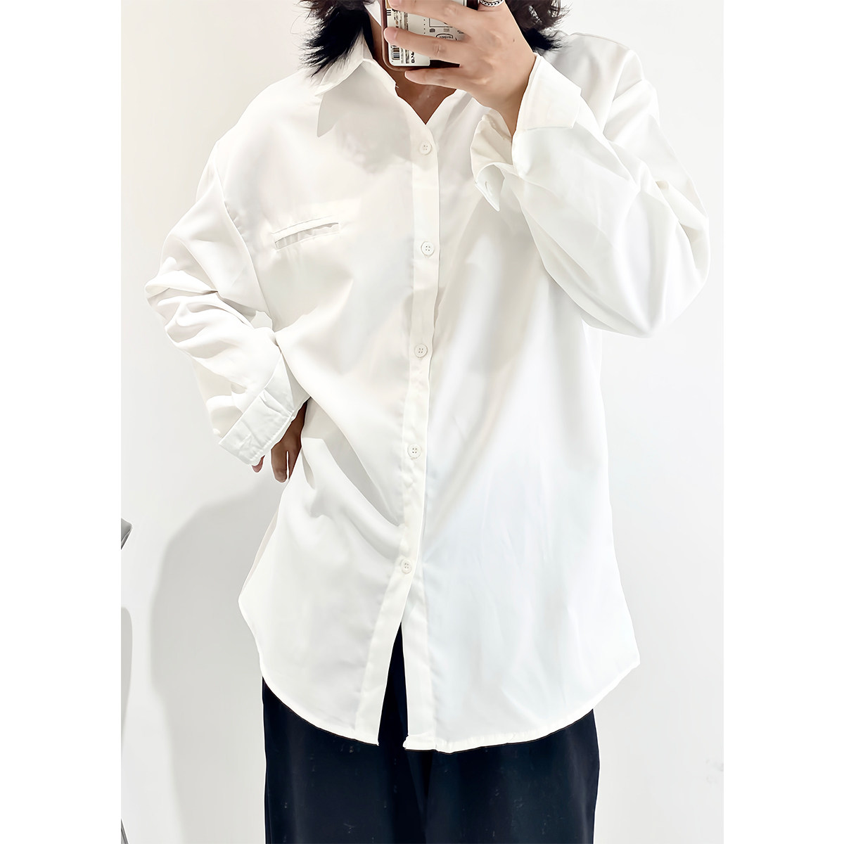 2024春秋夏新款高级感衬衫男