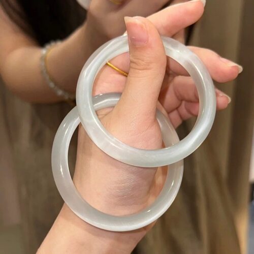 2025新中式猫眼石手镯女