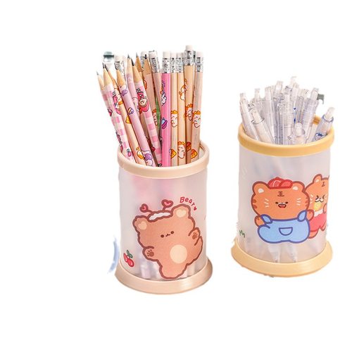 可爱卡通笔筒创意DIY可