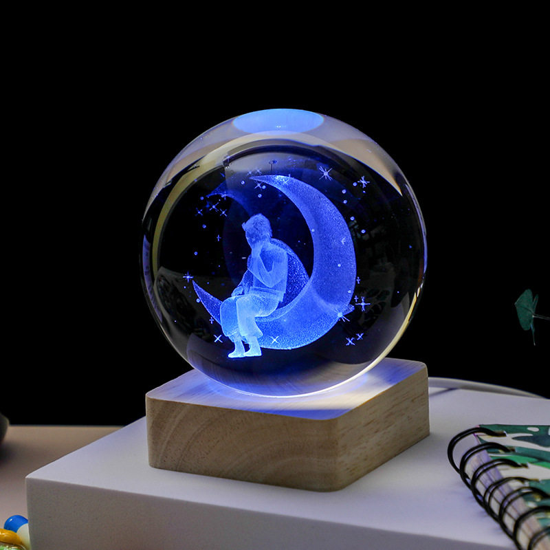 跨境热销3D内雕水晶球摆件usb插电小夜灯桌面装饰工艺礼品摆件,商务/设计服务,礼品/工艺品/饰品设计,淘宝优惠券,粉丝福利购,淘宝优惠卷