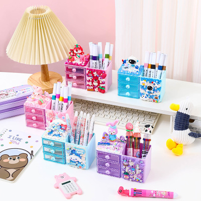 奶油胶diy桌面抽屉儿童首