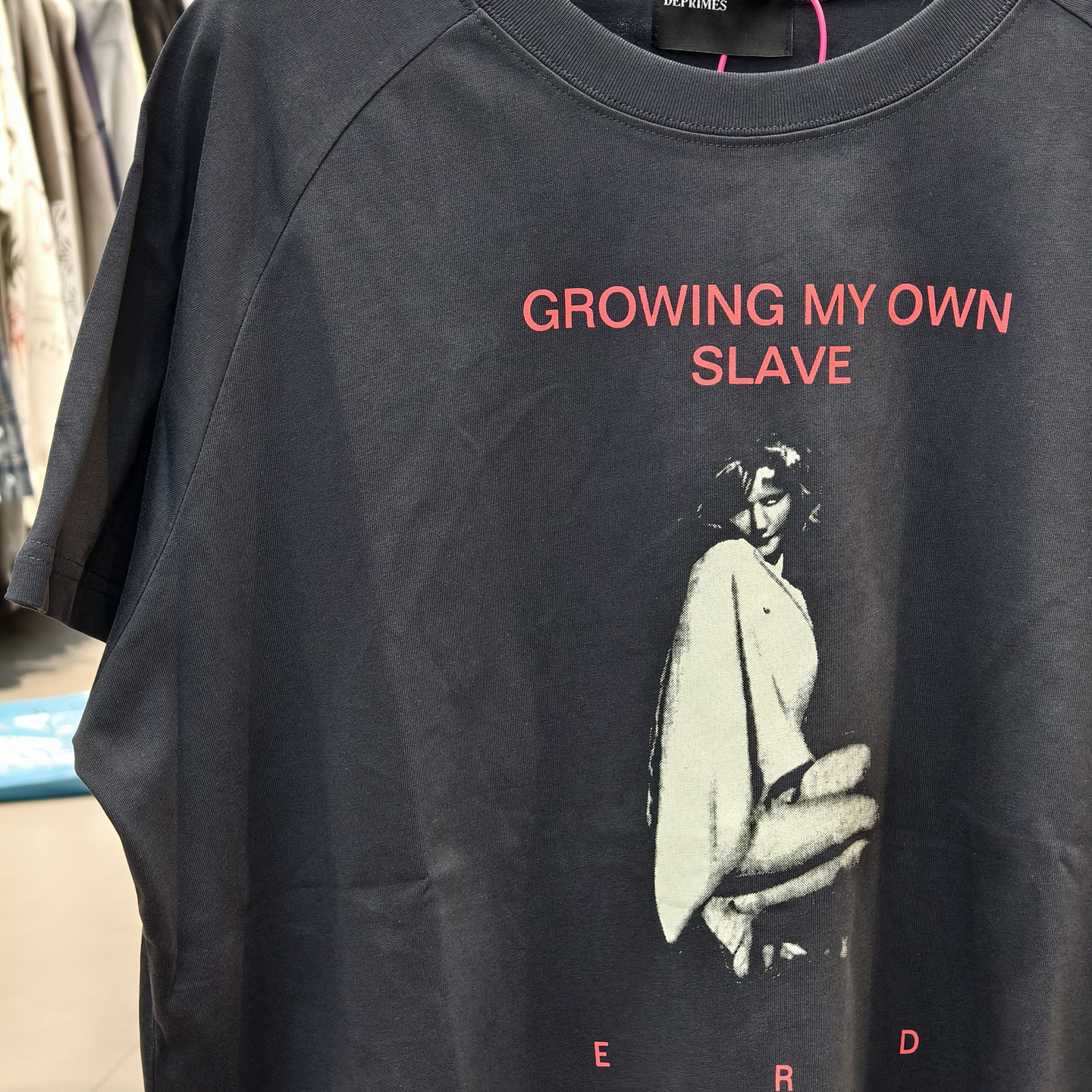 ERD忧郁富二代 我的奴隶 vintage水洗复古做旧宽松VTG短袖T恤男女