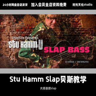 Truefire Stu Hamm Slap贝斯视频教学贝斯入门到进阶英文视频教学