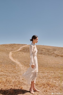 小章鱼iris联名款印花褶皱