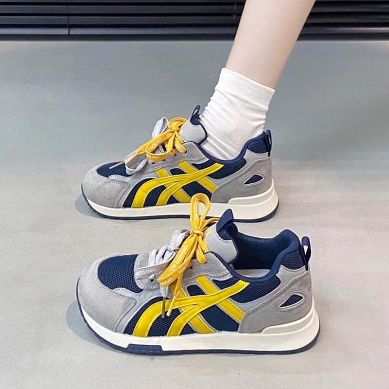 秋季网面内增高鞋轻便休闲运动鞋