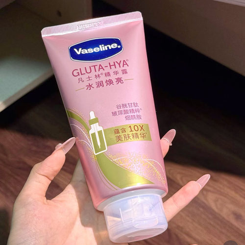 玫瑰味！凡士林身体精华K氧化修护保湿水润身体乳春夏粉啵啵280ml