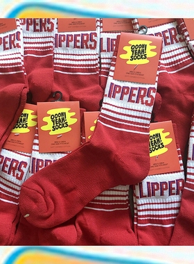 SOCK DAD 恭喜发财 新年红 袜子 毛巾底 男女款