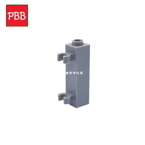 小积木颗粒1x1x3双水平横叉门柱