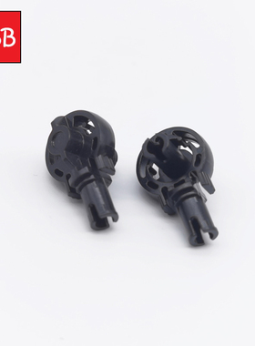 小积木颗粒带铰链关节连接销47455零件DIY机甲活动特殊件齿轮销栓