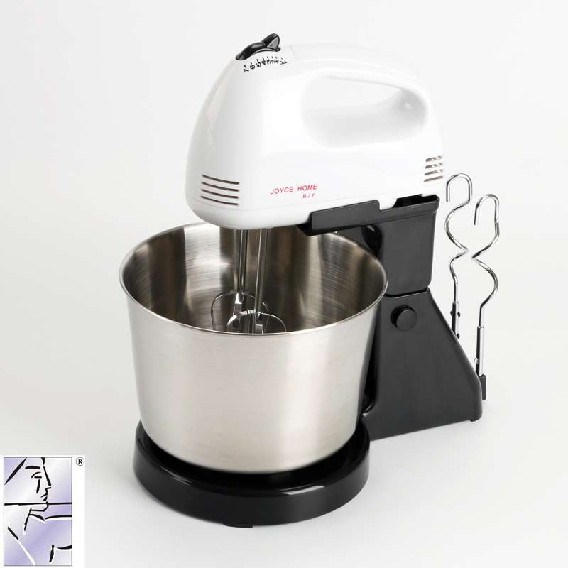 Máy tính để bàn hộ gia đình nướng bánh trứng beater trộn tự động eggbeater bột trộn kem nhỏ với thùng đánh trứng bằng tay