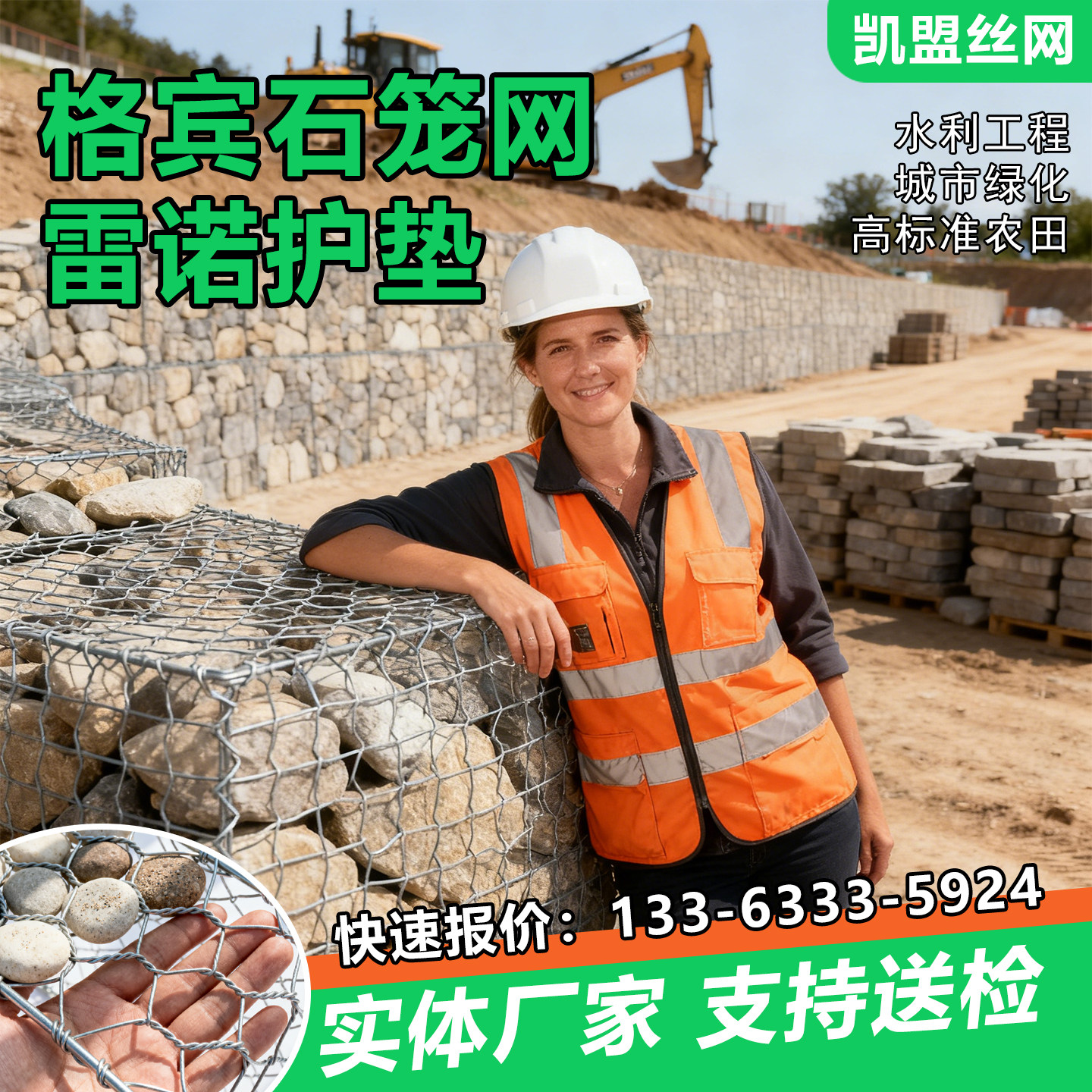 高尔凡宾格雷诺护垫水利工程