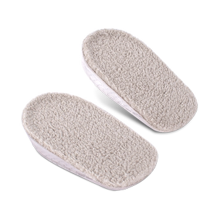 内增高鞋垫冬季加绒保暖马丁靴女增高垫半截内真高隐形硅胶软舒适