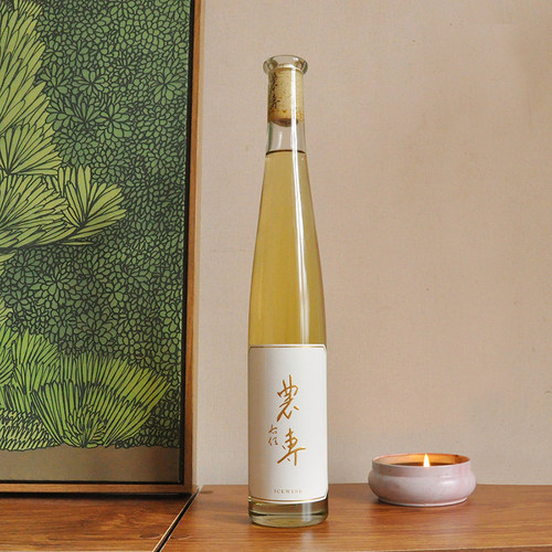 国风学院派 农专辽宁本溪桓仁冰酒甜红冰葡萄酒微醺晚安红酒375ml