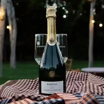 博佳卡瓦西班牙宝格家族珍藏Cava霉霉明星同款干型小香槟气起泡酒