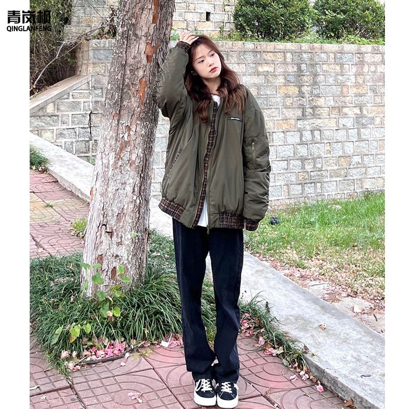 美式复古vintage军绿色外