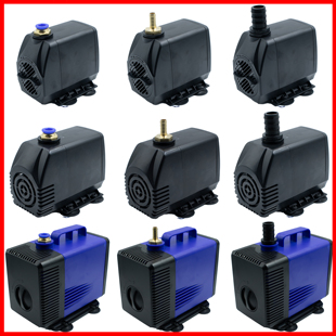 雕刻机水泵潜水泵220V主轴循环水泵开槽机车床高扬程大流量冷却泵