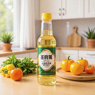 食用油 圣府500ml一级玉米油商用家用非转基因油整箱桶装 包邮