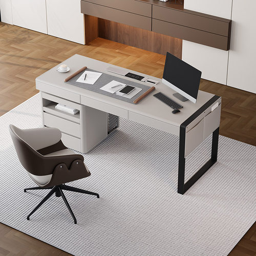 马鞍皮电脑桌厂家直销