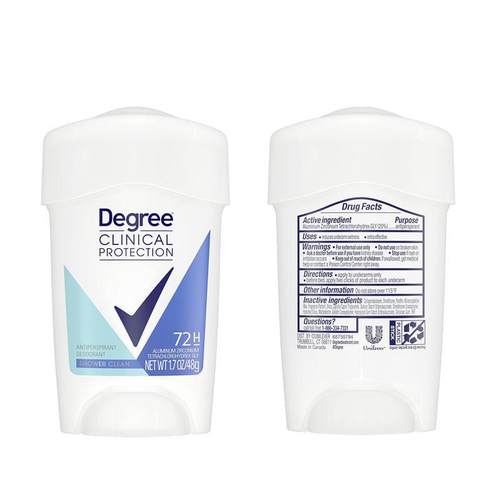 止汗抑味香体干爽止汗膏Degree