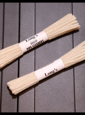 正品BJ Long′s朗斯烟斗清洁工具配件棉通条不易掉毛40支装