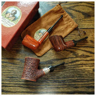 意大利雅克博手工烟斗Ser Jacopo La Fuma Finche 锤子都柏林桌斗