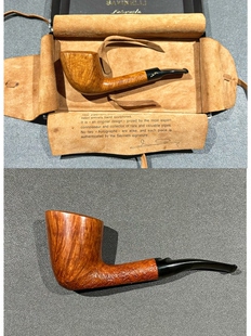 意大利 SAVINELLI沙芬 早期总裁签名斗 进口石楠木烟斗