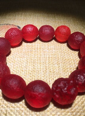 阿拉善库尔勒戈壁原石陨石手串玛瑙手链