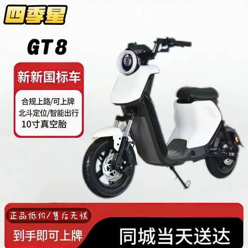 深远四季星GT-8电动可上牌锂电池超长续航外卖神器高速电动自行车